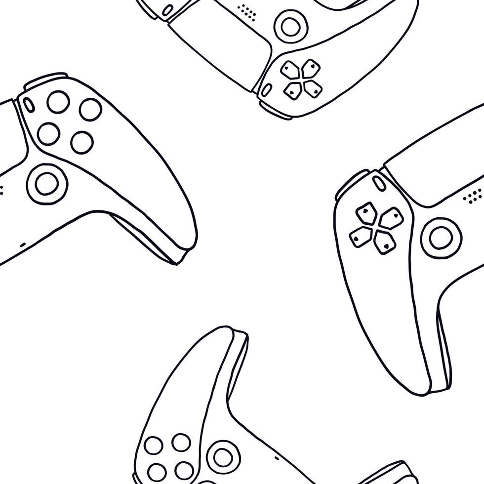 Xbox Controller Drawing Outline xbox-controller-drawing-outline