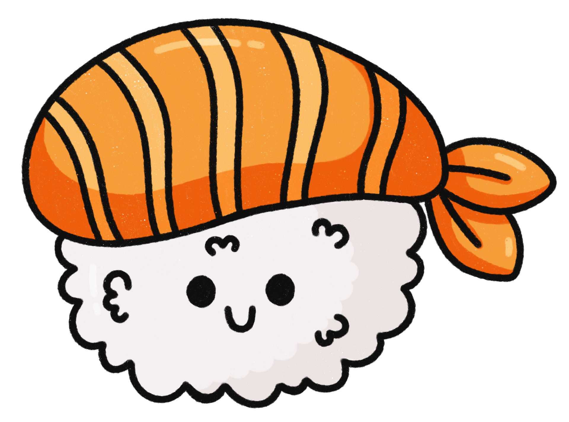 Free Cute kawaii sushi character icon 18801978 PNG with Transparent ...