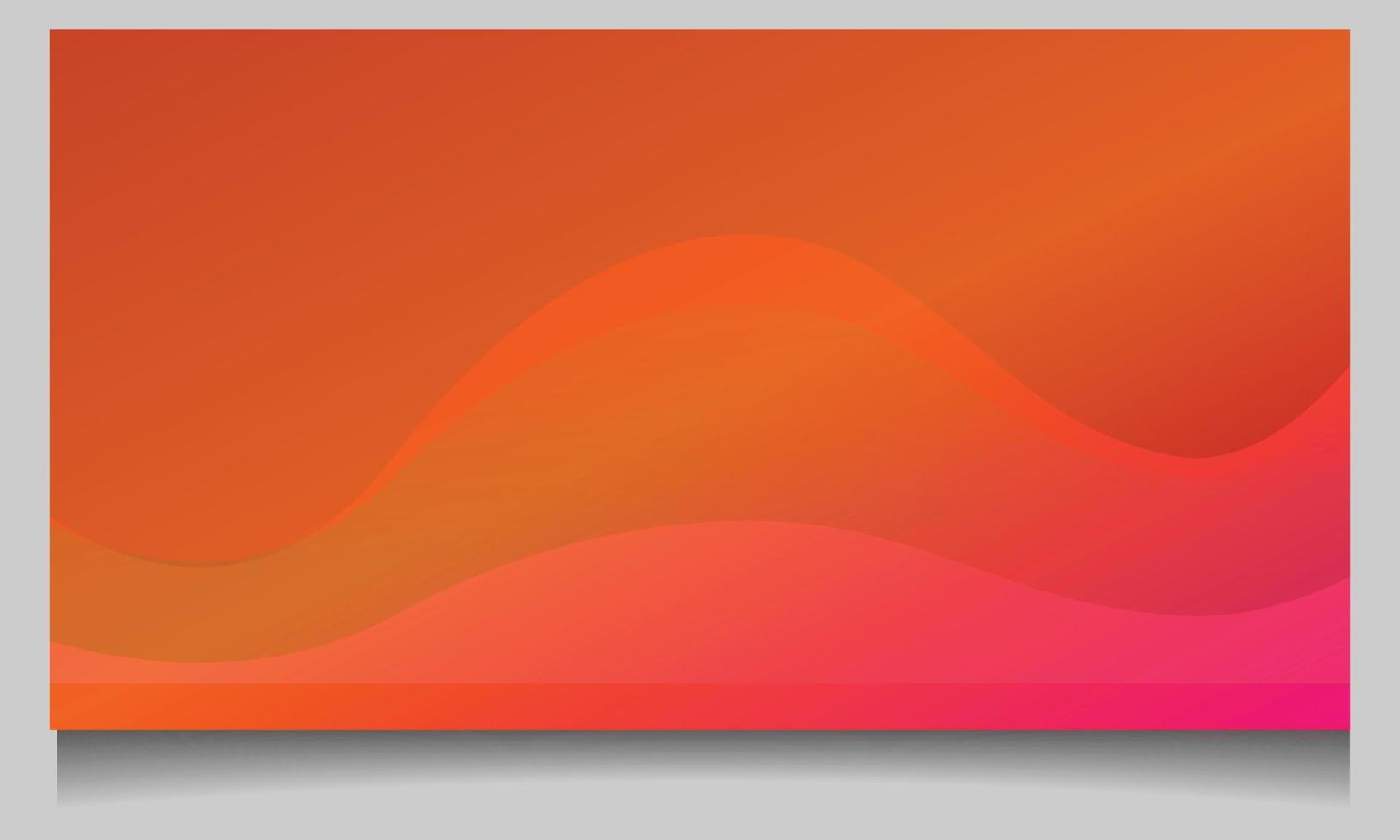 abstract line wave banner vector background illustration