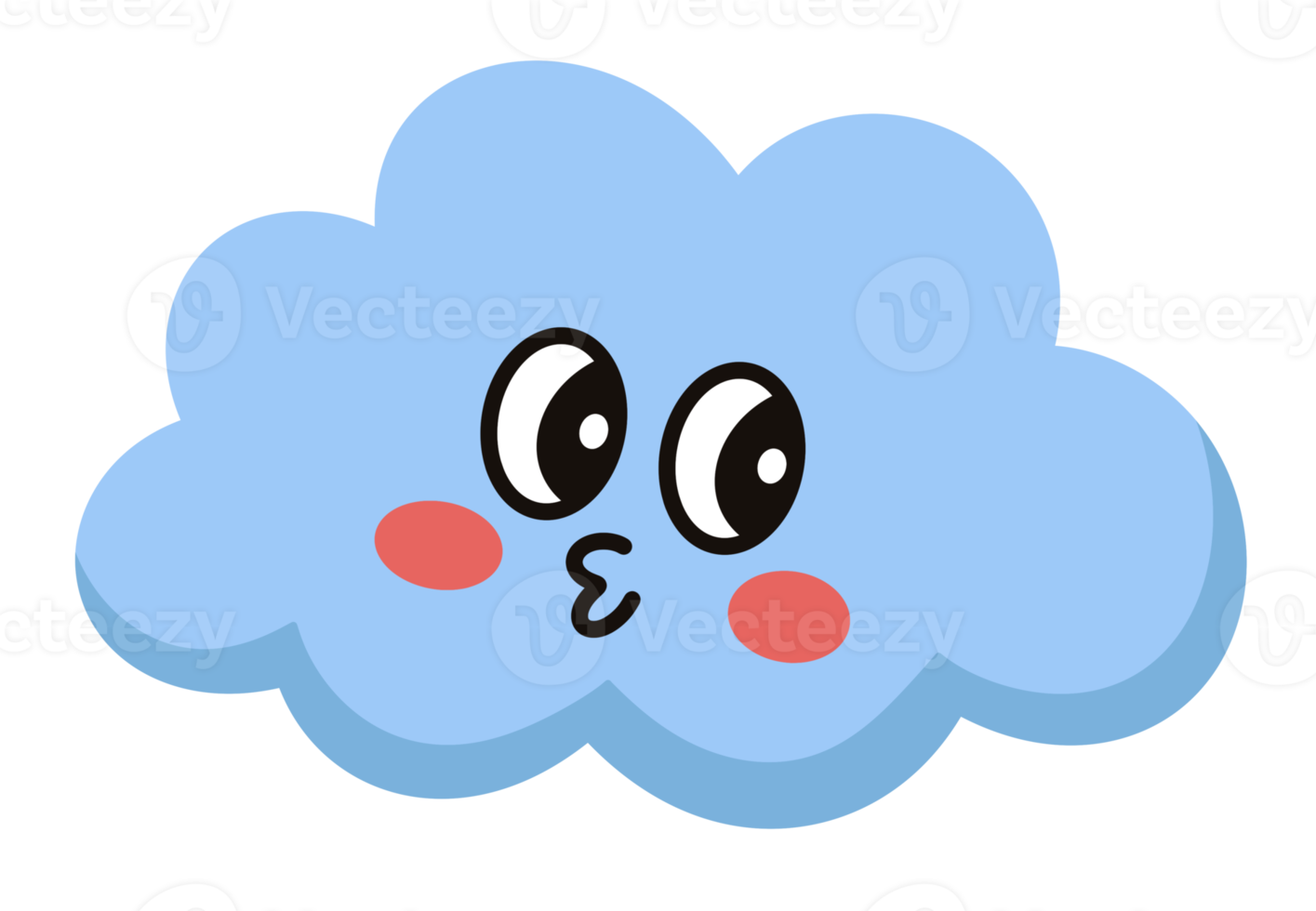 Cloud-Cartoon-Charakter-Symbol png
