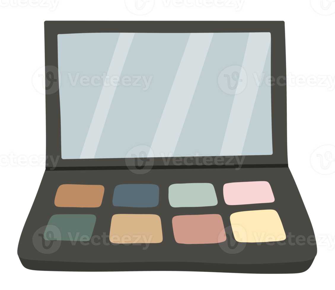 paleta de maquillaje de icono de sombra de ojos png