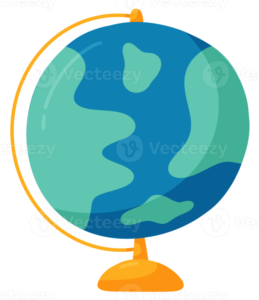Globe de l'icône de la planète terre png