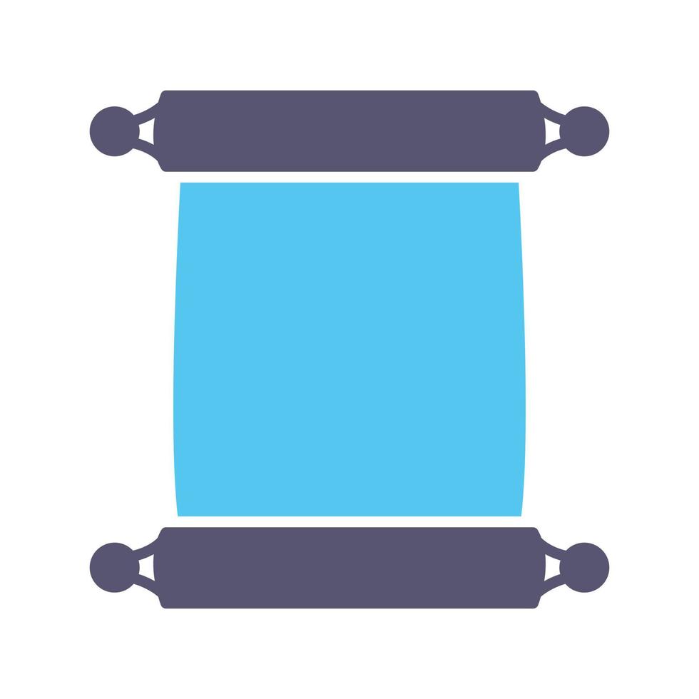 Scroll of Paper Vector Icon