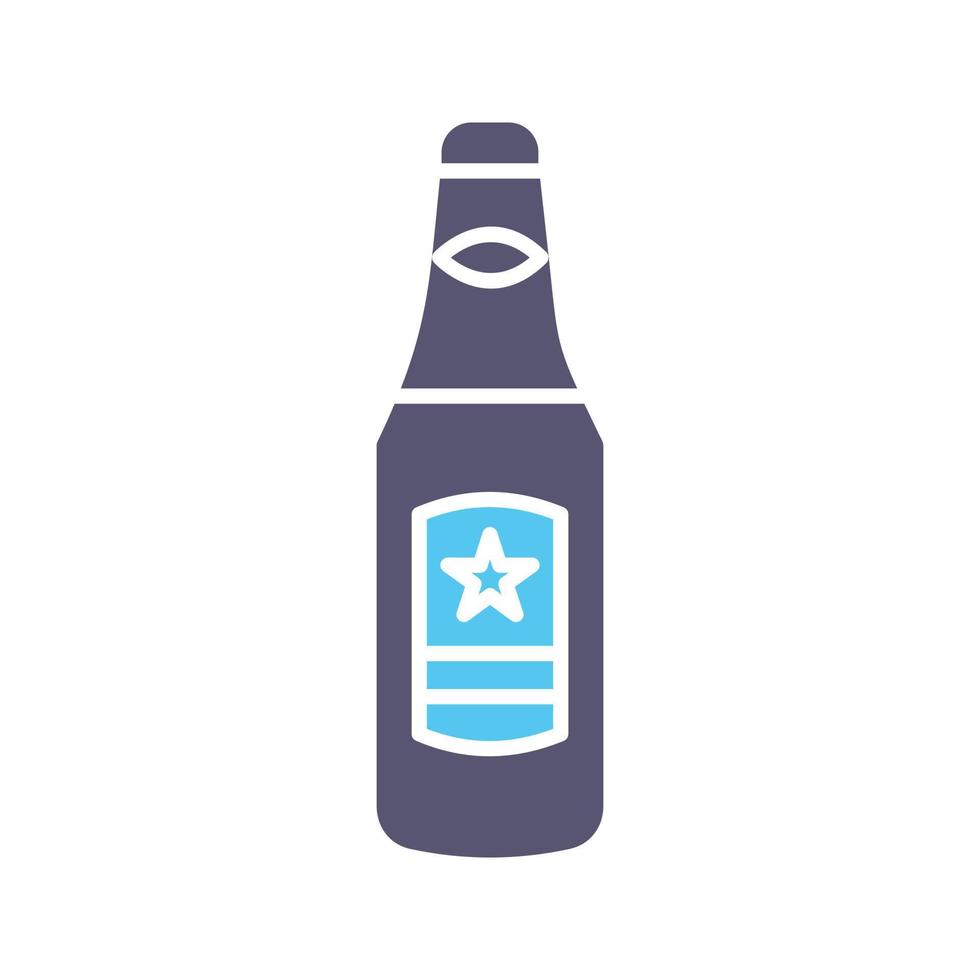 Beer Bottle Vector Icon