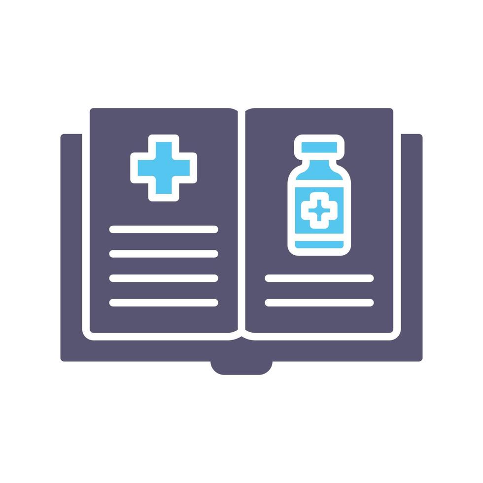 Medical Book Vector Icon