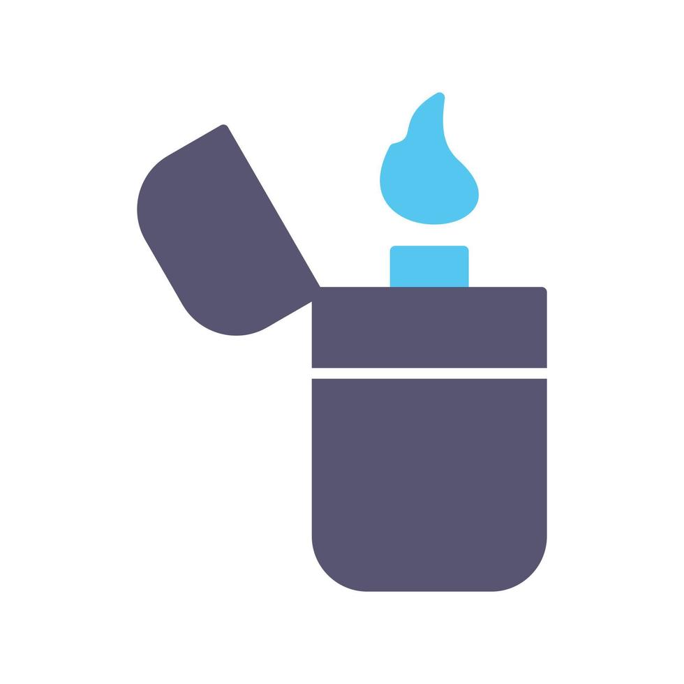 Unique Lighter Vector Icon