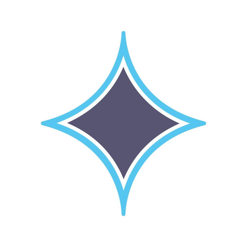 Unique Diamond Vector Icon