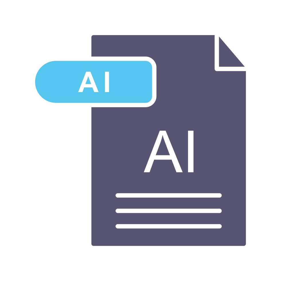 icono de vector de ai