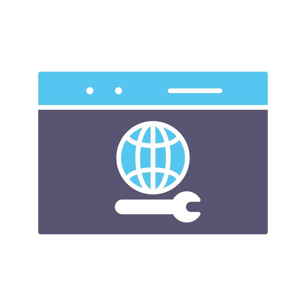 Unique Web Support Vector Icon