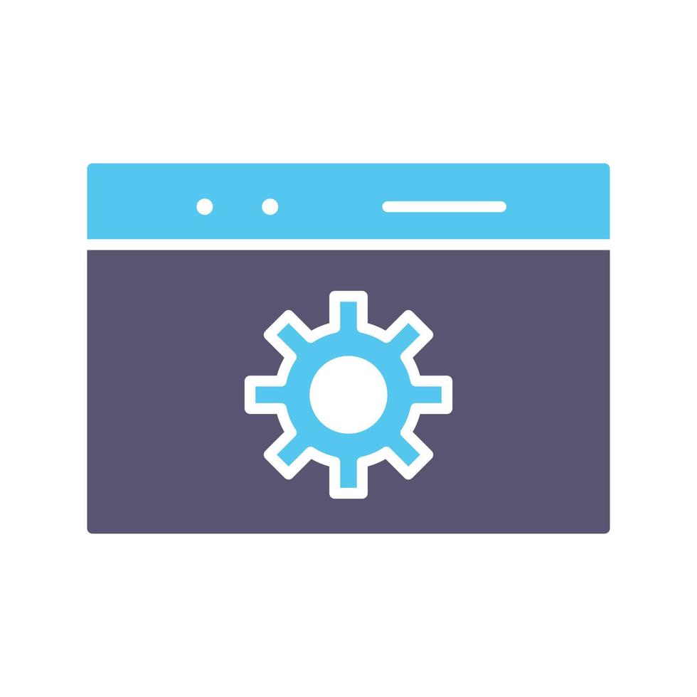 Unique Web Optimization Vector Icon