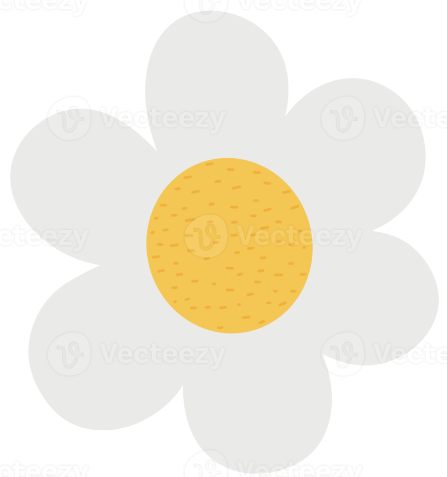 daisy blomma platt ikon png