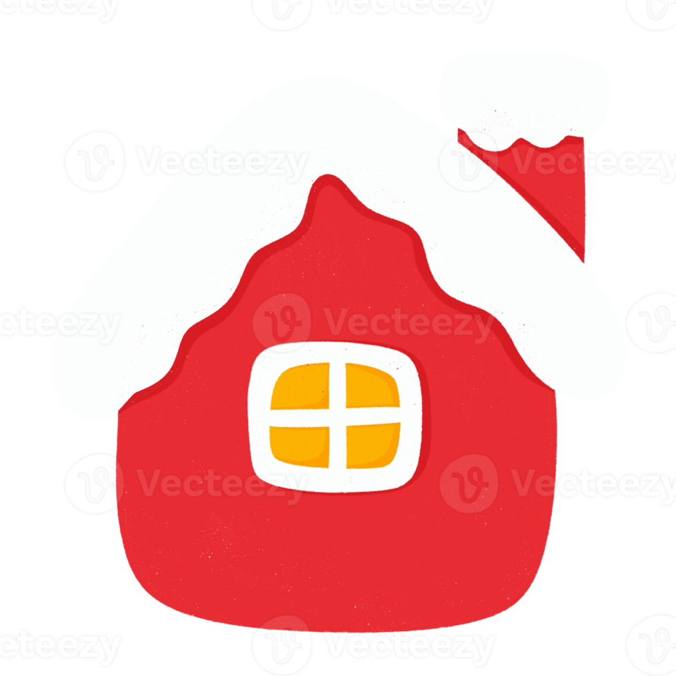 Christmas house icon. png