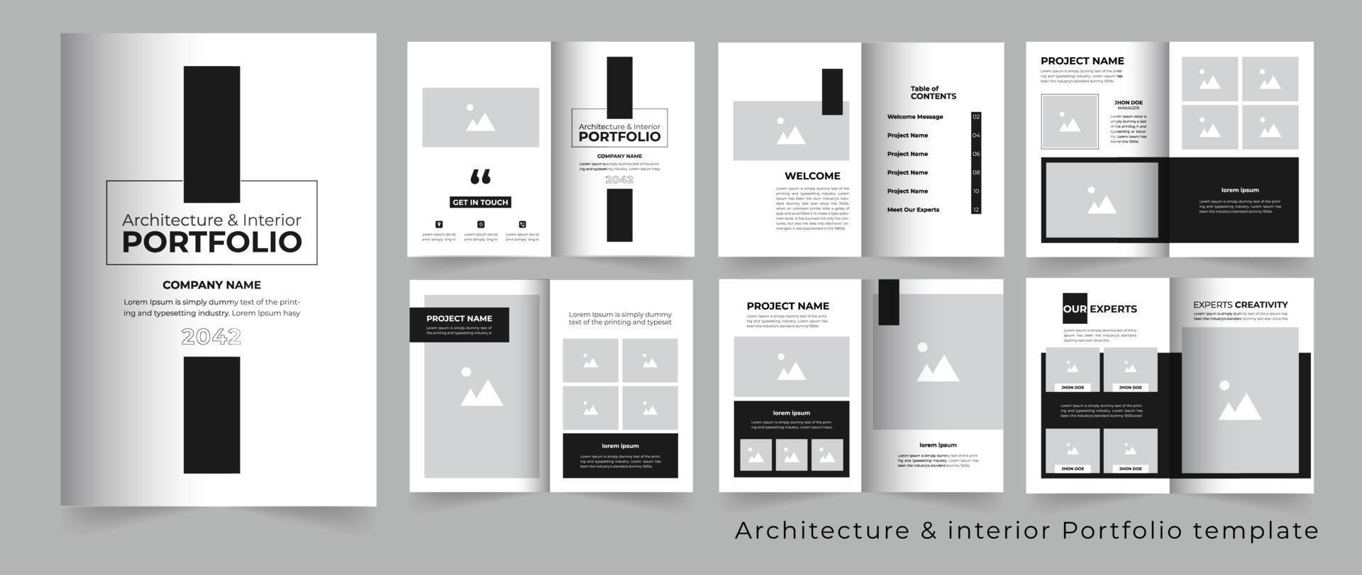 Architecture Portfolio Design Or Modern Portfolio Design Template architecture-portfolio-design-or-modern-portfolio-design-template