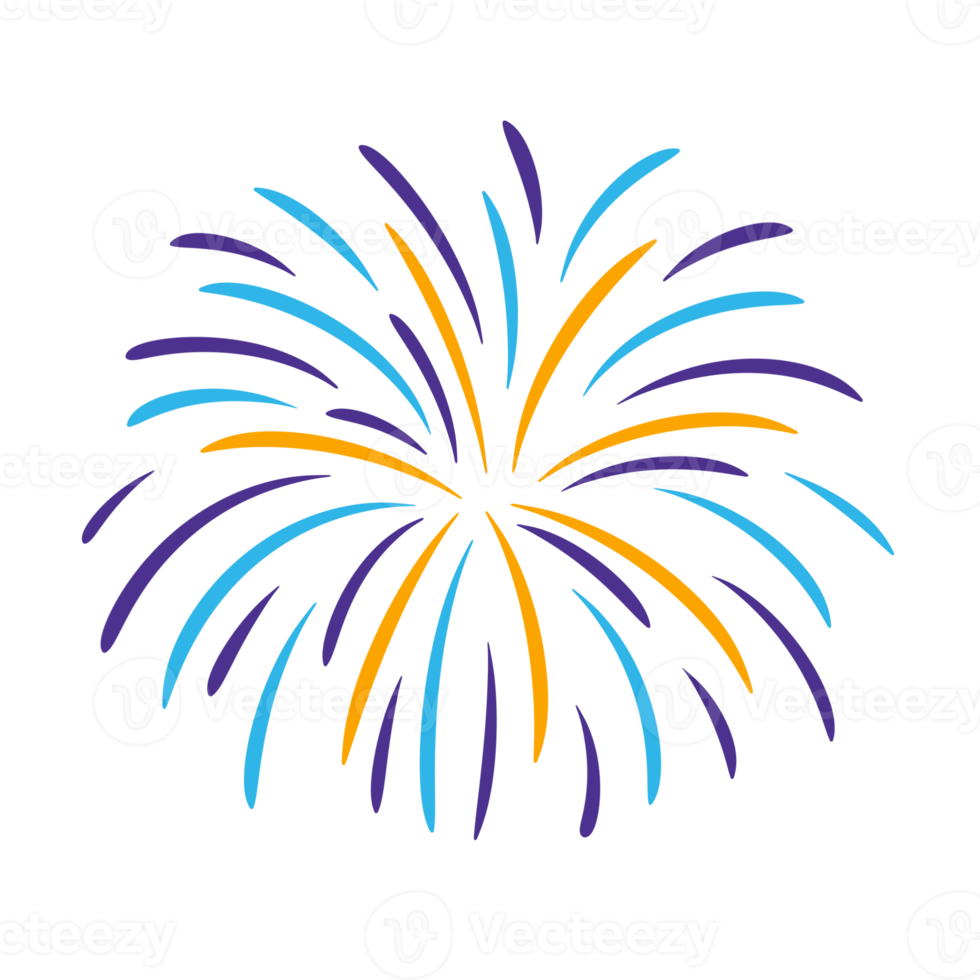 Colourful fireworks icon. png