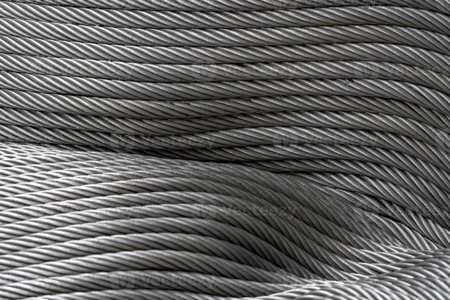 steel cables background close up photo