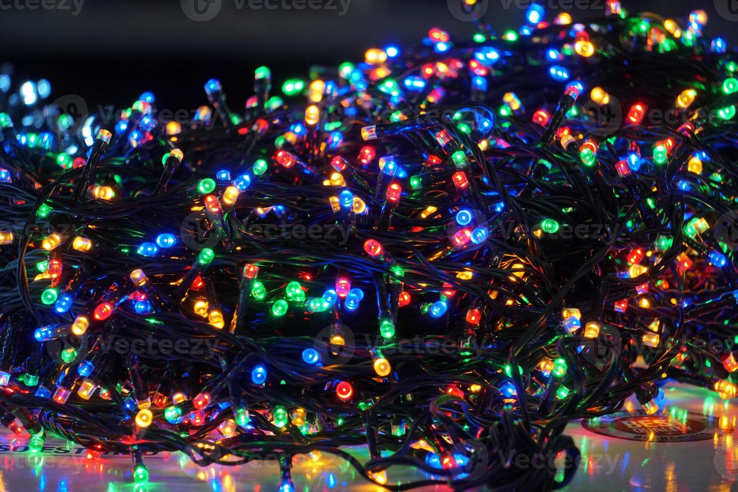 christmas lights soft background texture blur photo