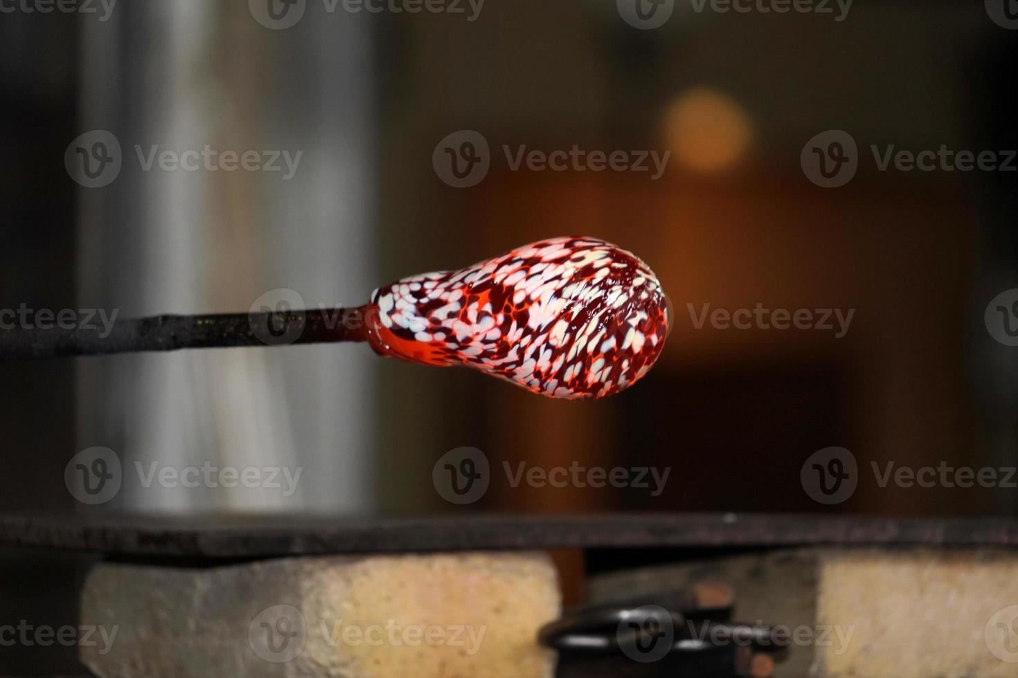 glass blow factory photo