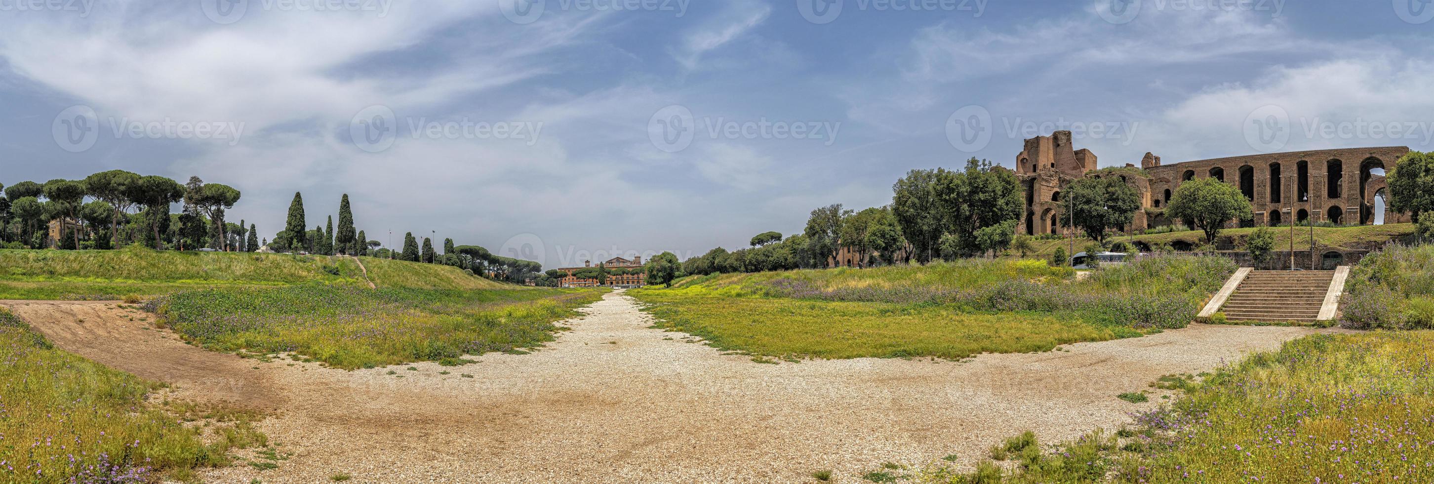 circo massimo antiguo circo romano en roma foto