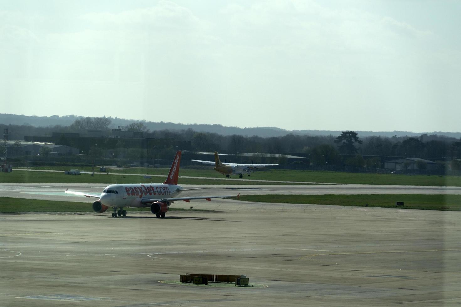 LONDON, UNITED KINGDOM - MARCH 24 2019 - Gatwick Airport Operations photo