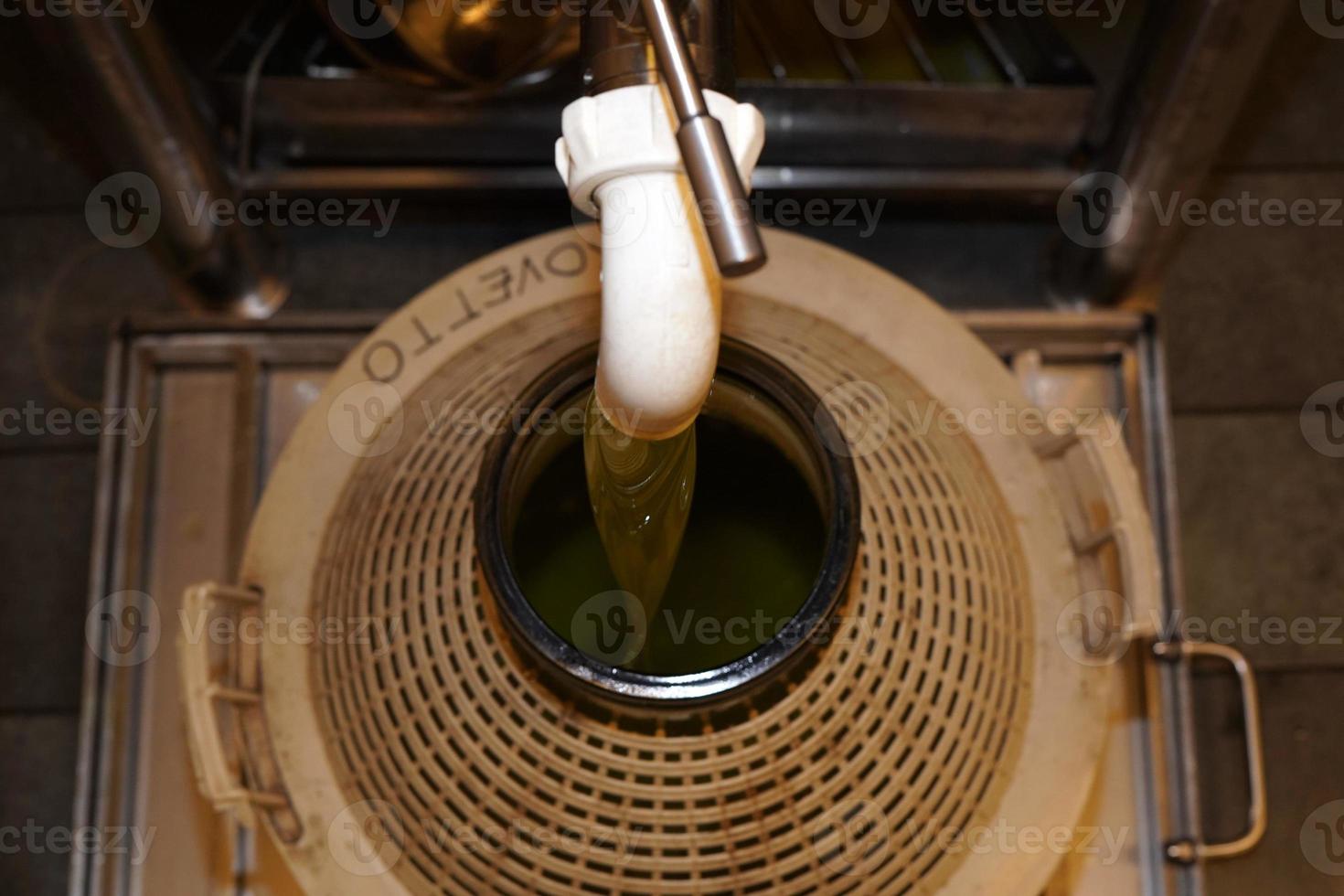 genuine olive oil mill production photo