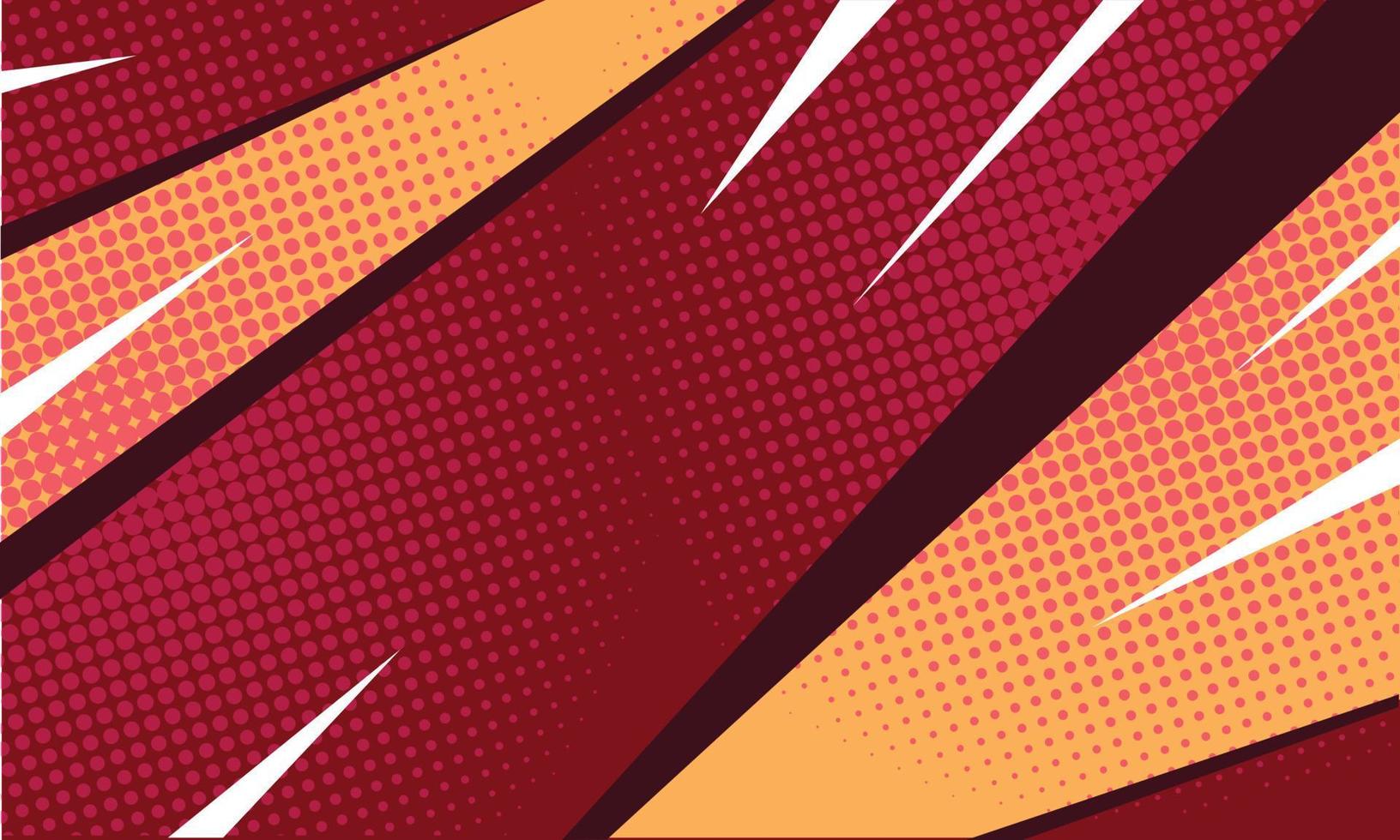Comic Book with Halftone Elements Background vector