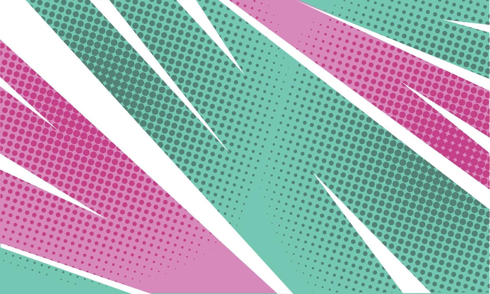 Abstract Flat with Halftone Elements Background vector