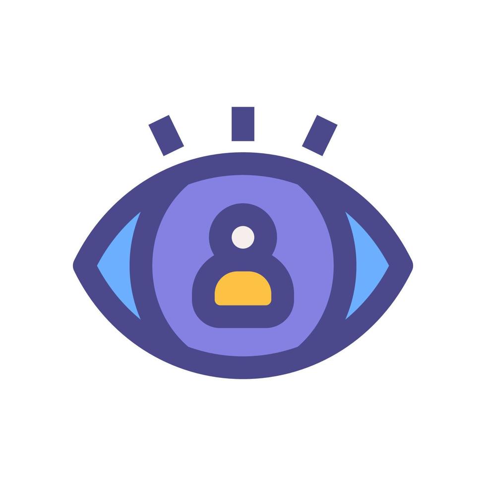 vision icon for your website, mobile, presentation, and logo design. vector