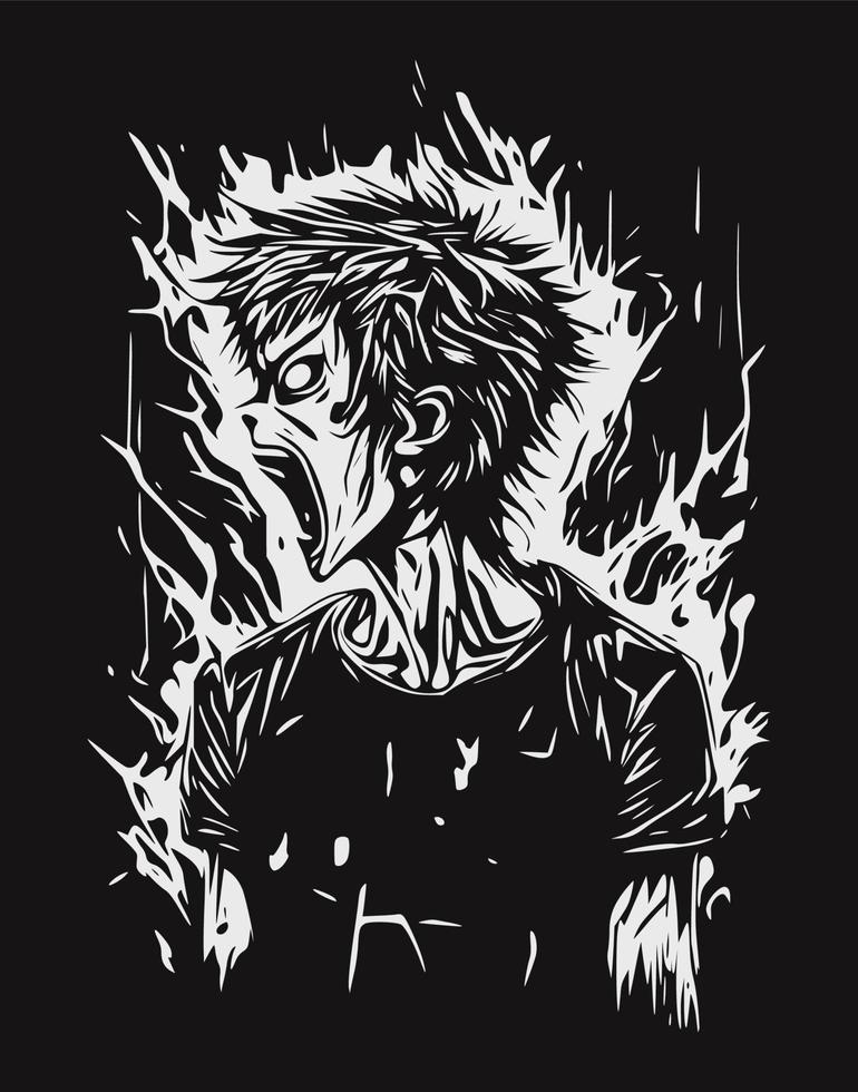Dark anime Boy #1 by LilyGothiKitty on DeviantArt