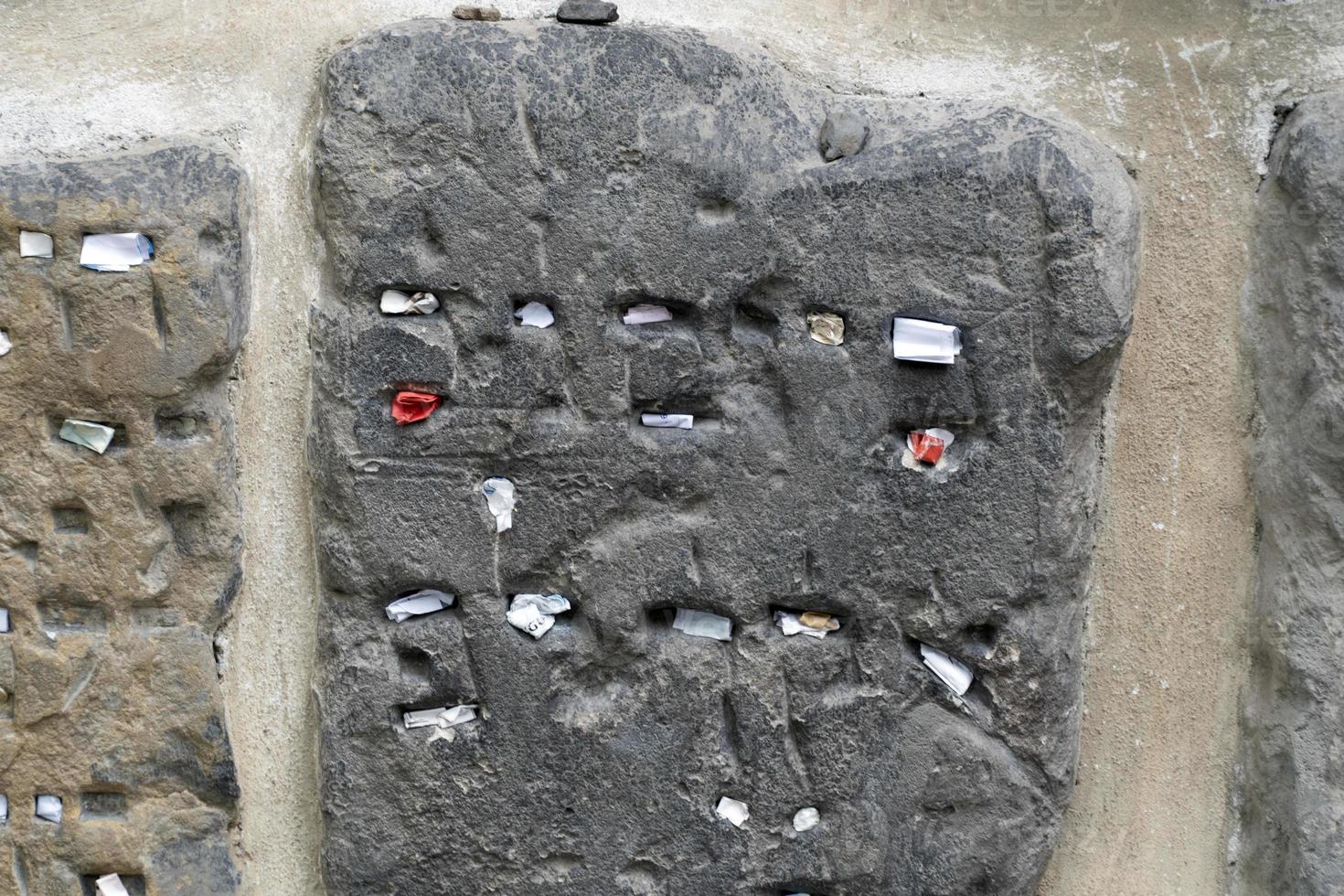 jewish old cemetery in prague photo