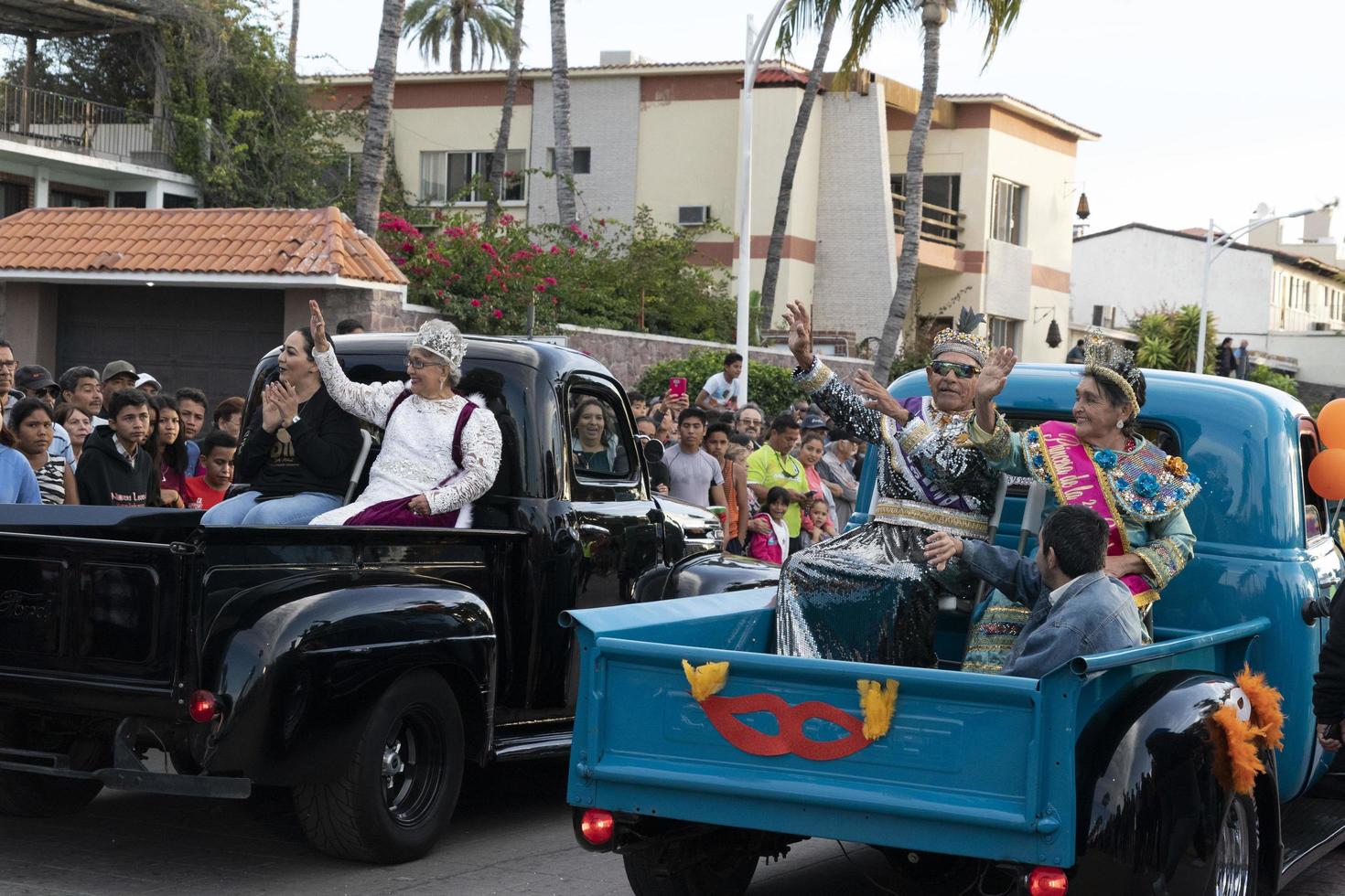 LA PAZ, MEXICO - FEBRUARY 22 2020 - Traditional Baja California Carnival photo