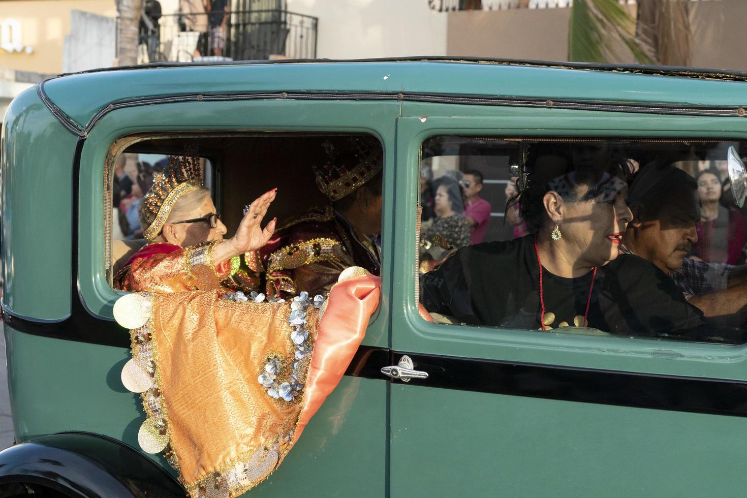 LA PAZ, MEXICO - FEBRUARY 22 2020 - Traditional Baja California Carnival photo