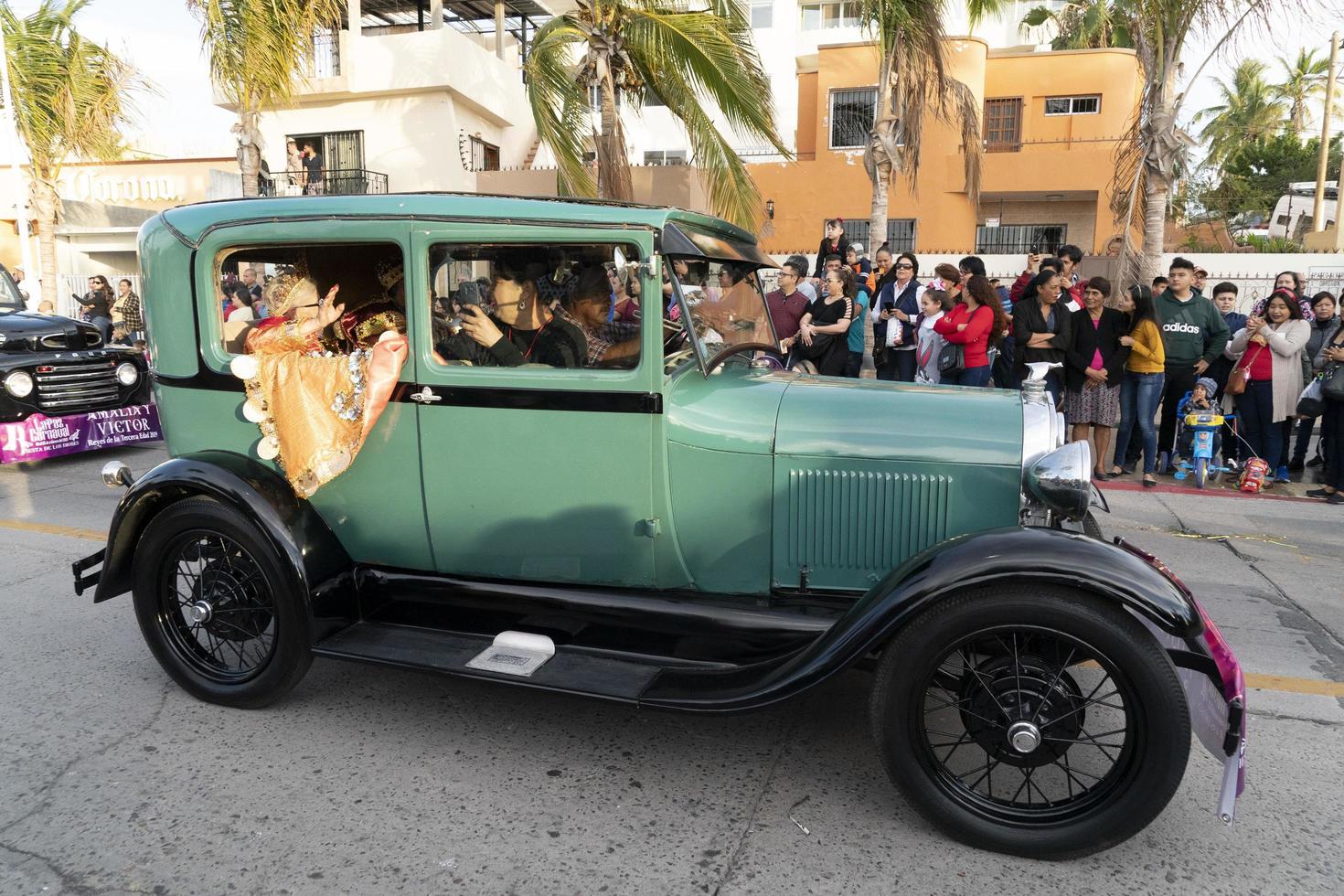 LA PAZ, MEXICO - FEBRUARY 22 2020 - Traditional Baja California Carnival photo