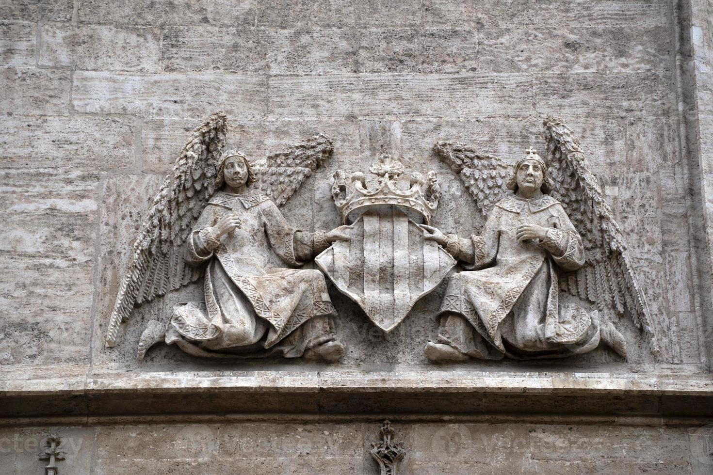 Valencia Silk Exchange Market building Lonja de la Seda gargoyles photo