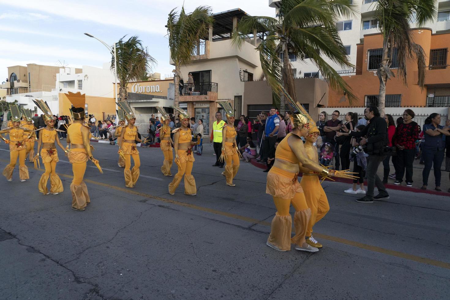 LA PAZ, MEXICO - FEBRUARY 22 2020 - Traditional Baja California Carnival photo