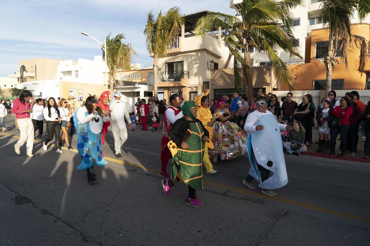 LA PAZ, MEXICO - FEBRUARY 22 2020 - Traditional Baja California Carnival photo