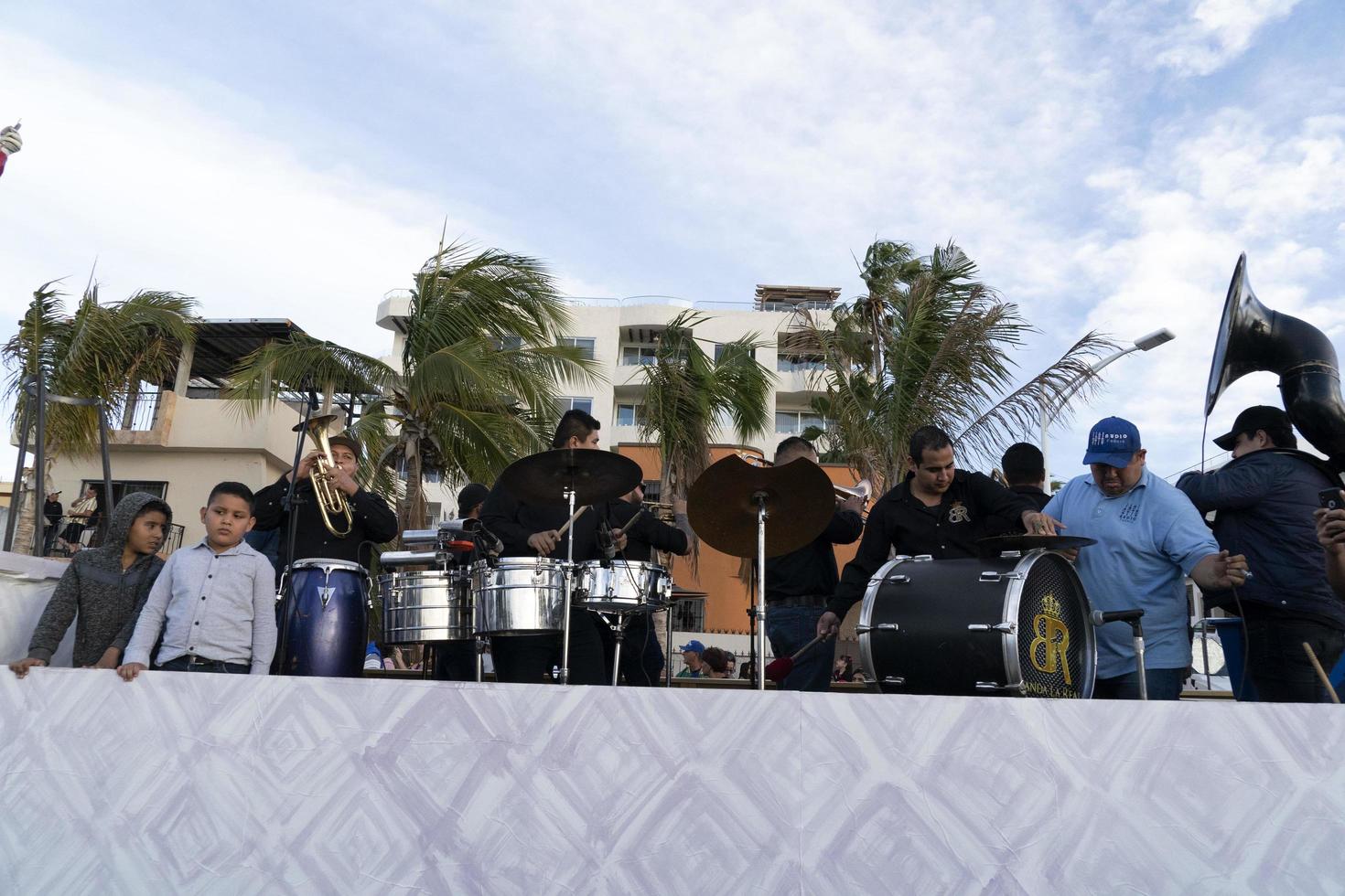 LA PAZ, MEXICO - FEBRUARY 22 2020 - Traditional Baja California Carnival photo
