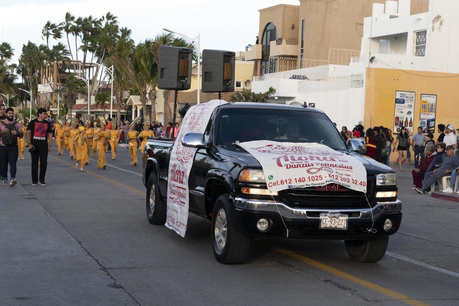 LA PAZ, MEXICO - FEBRUARY 22 2020 - Traditional Baja California Carnival photo