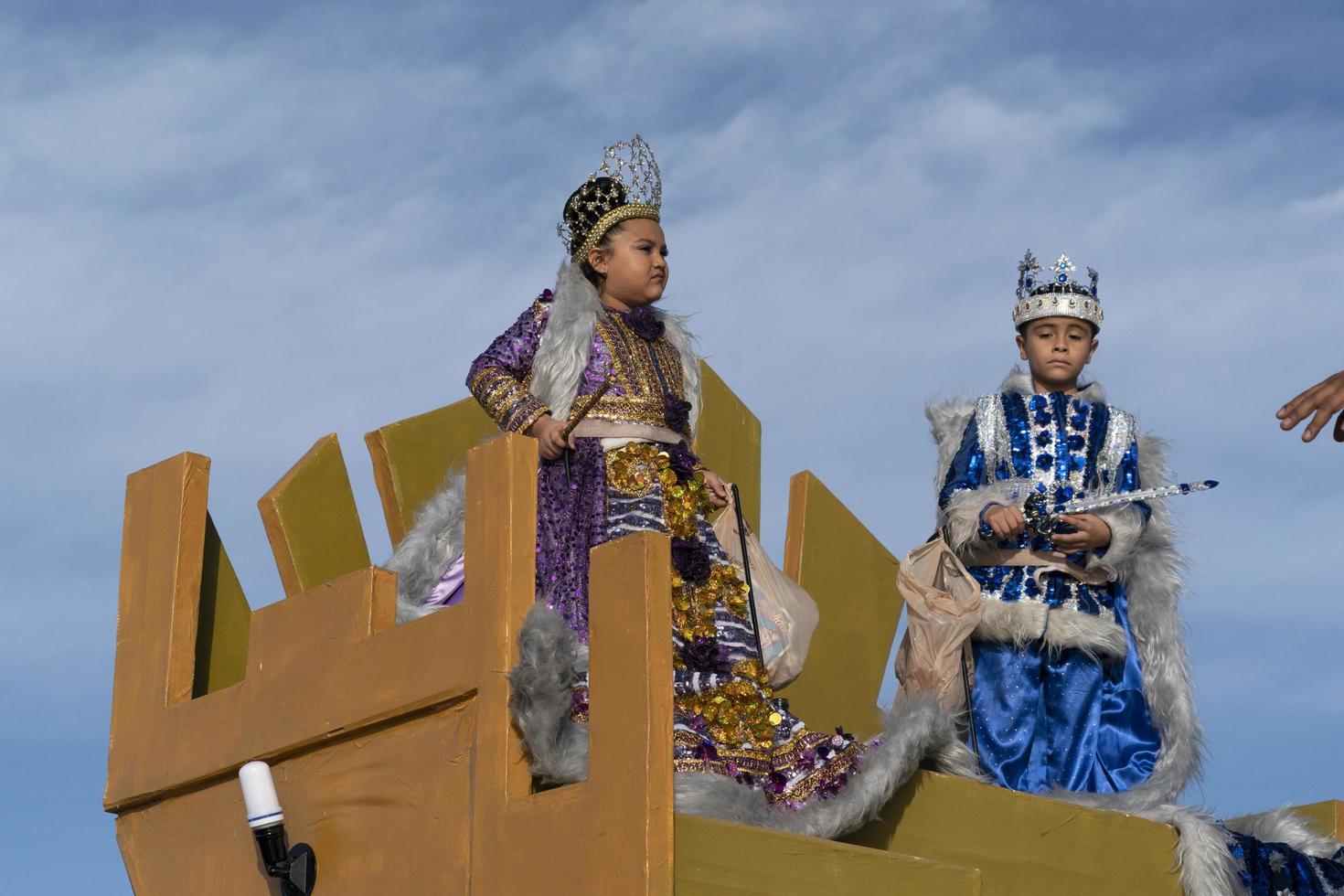 LA PAZ, MEXICO - FEBRUARY 22 2020 - Traditional Baja California Carnival photo