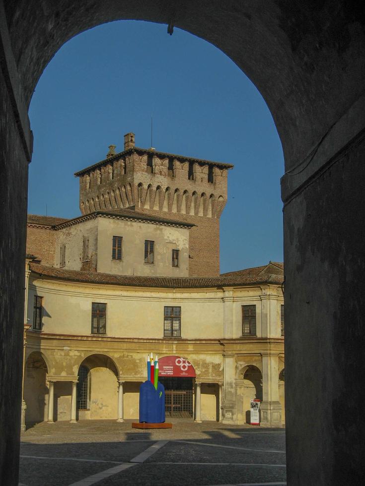 Mantua Italy 2023 Piazza Castello photo
