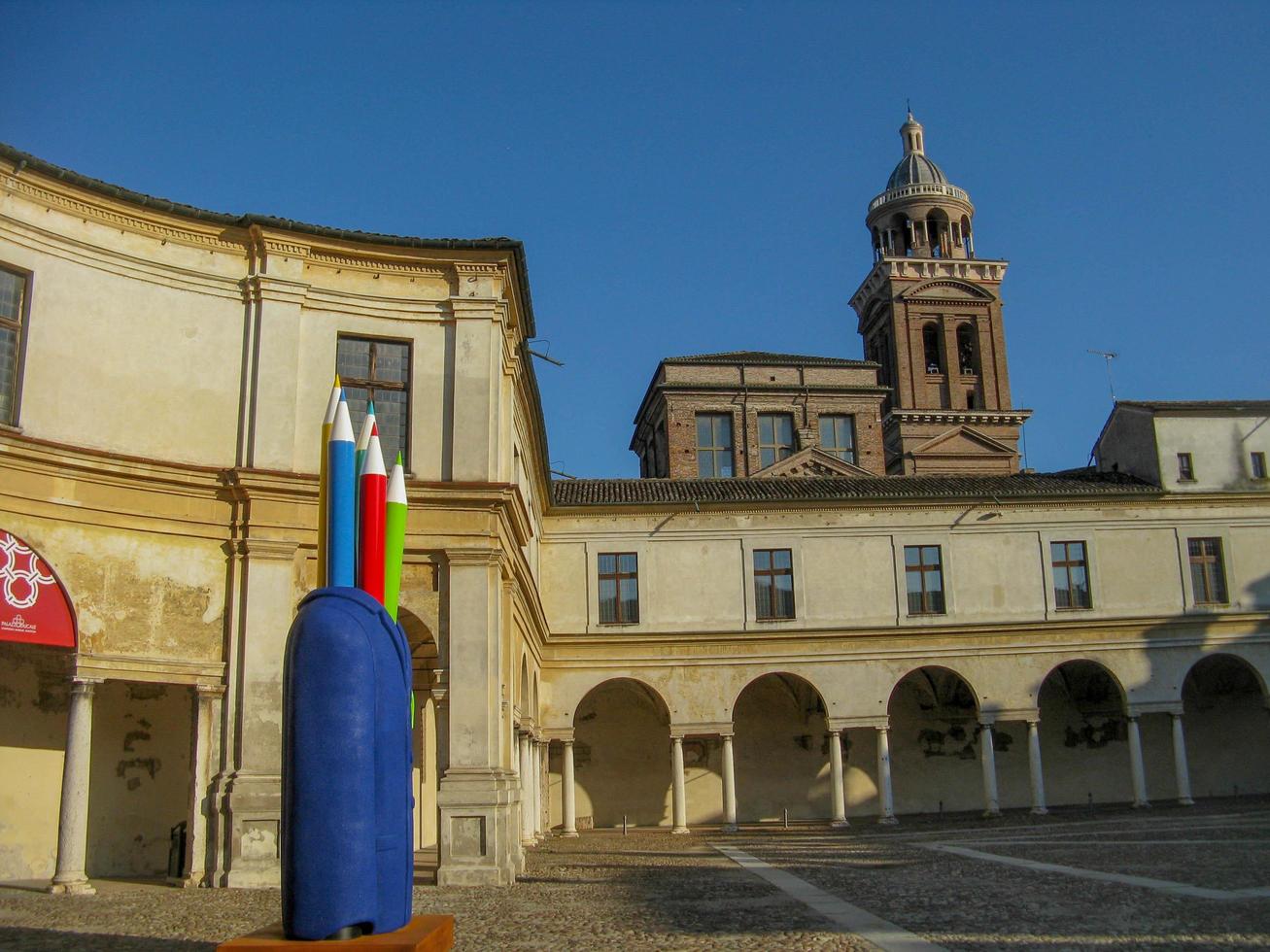 Mantua Italy 2023 Piazza Castello photo