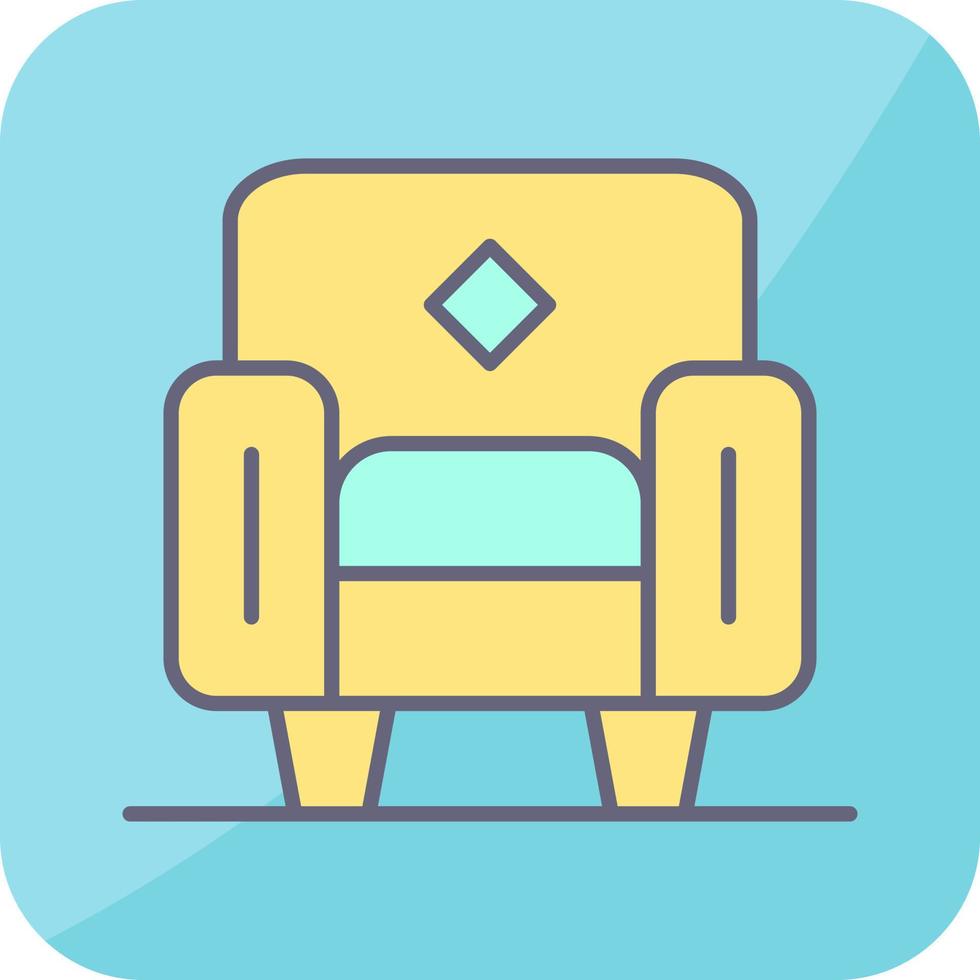 Armchair Vector Icon 18810031 Vector Art at Vecteezy