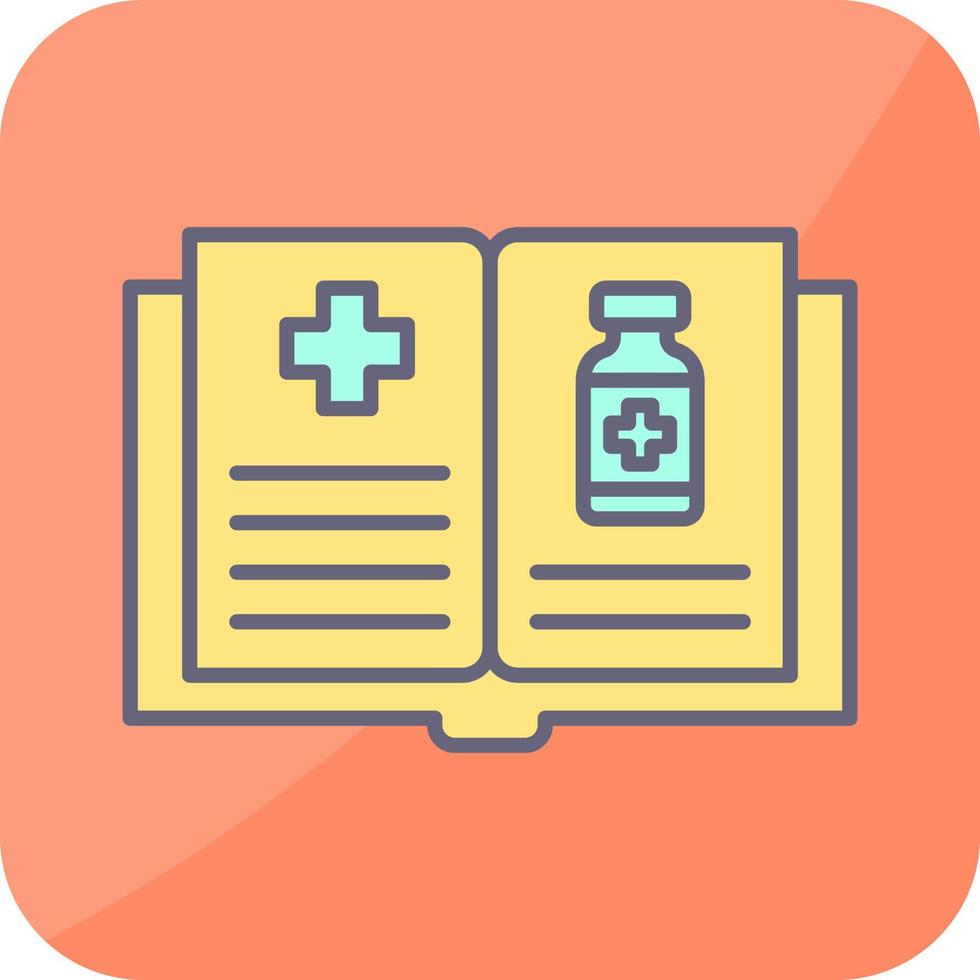 Medical Book Vector Icon