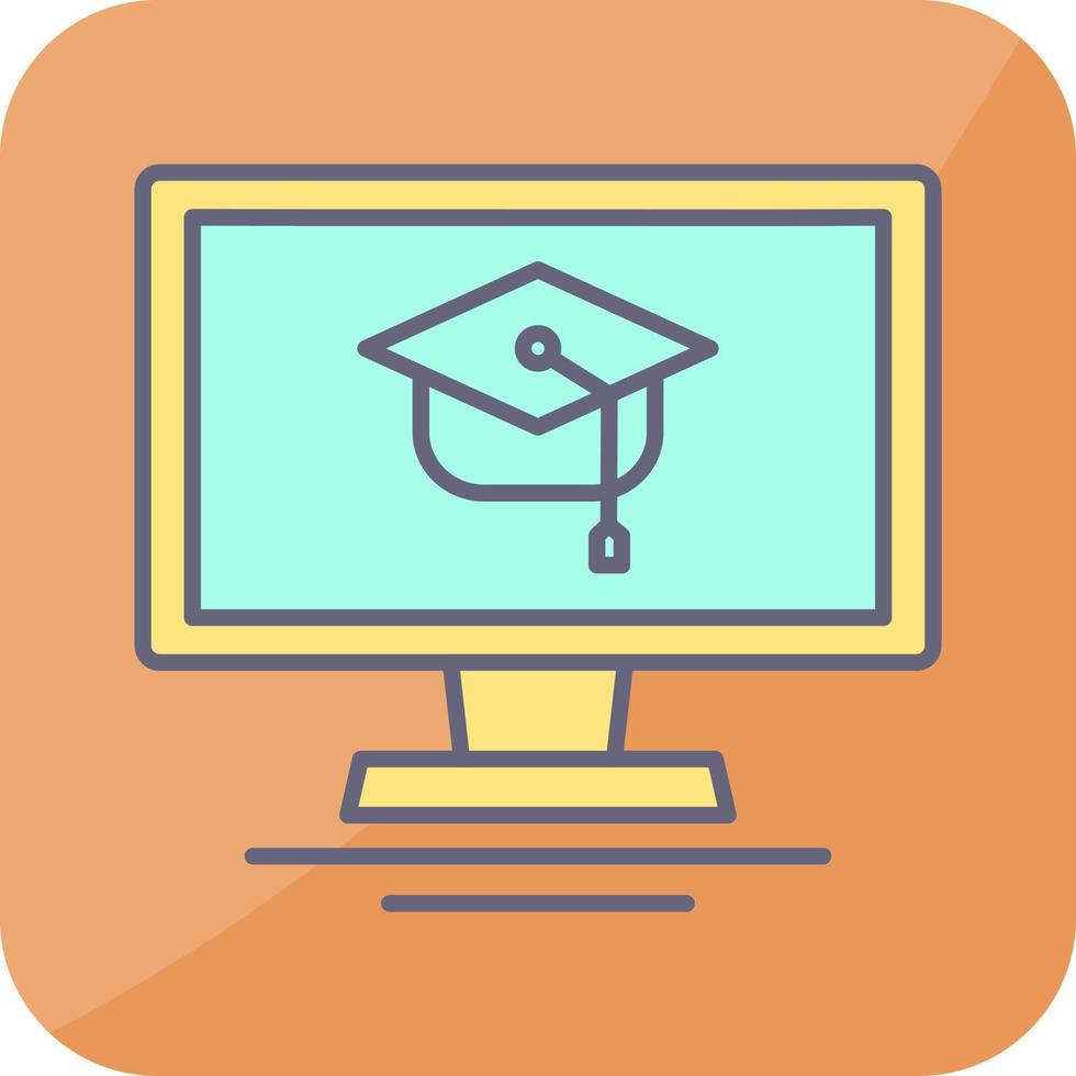 Online Course Vector Icon