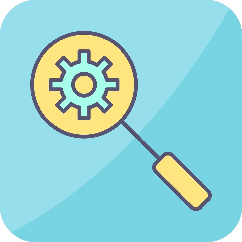 Unique Search Engine Optimizati Vector Icon