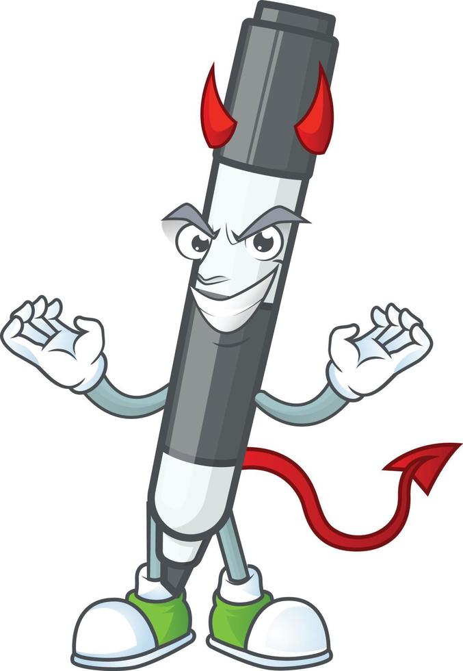 Black White Board Marker Vector