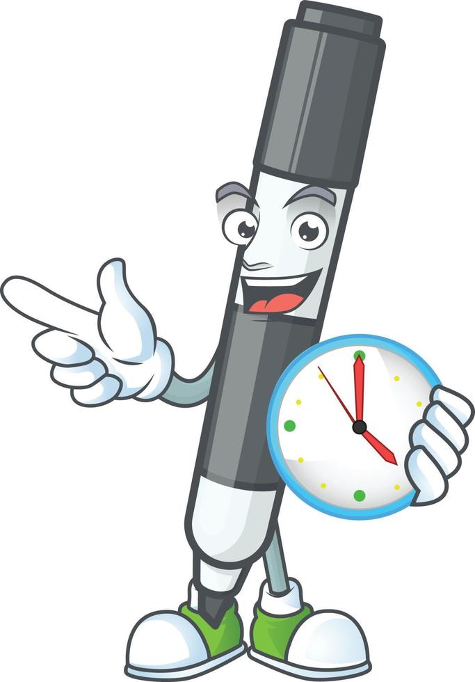 Black White Board Marker Vector