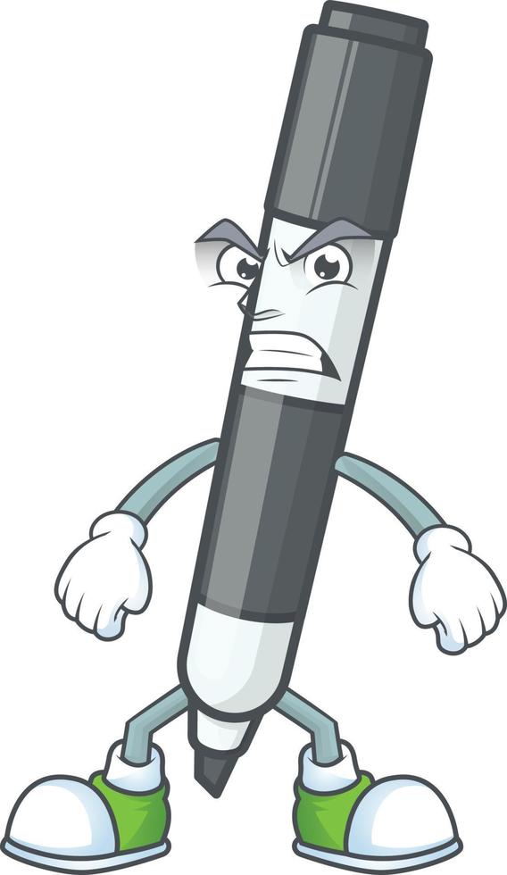 Black White Board Marker Vector