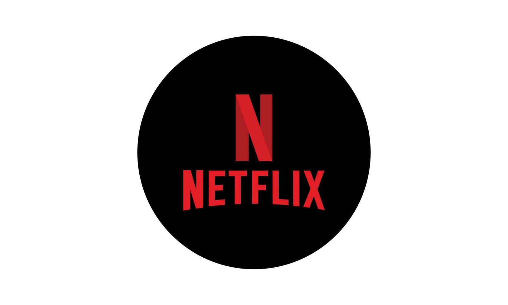 Netflix logo streaming Vector Editorial illustration 18811042 Vector ...