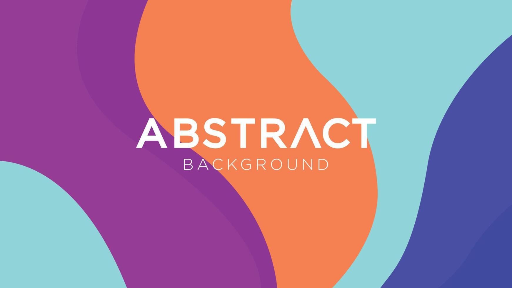 Free vector wave colorful abstract modern background design.