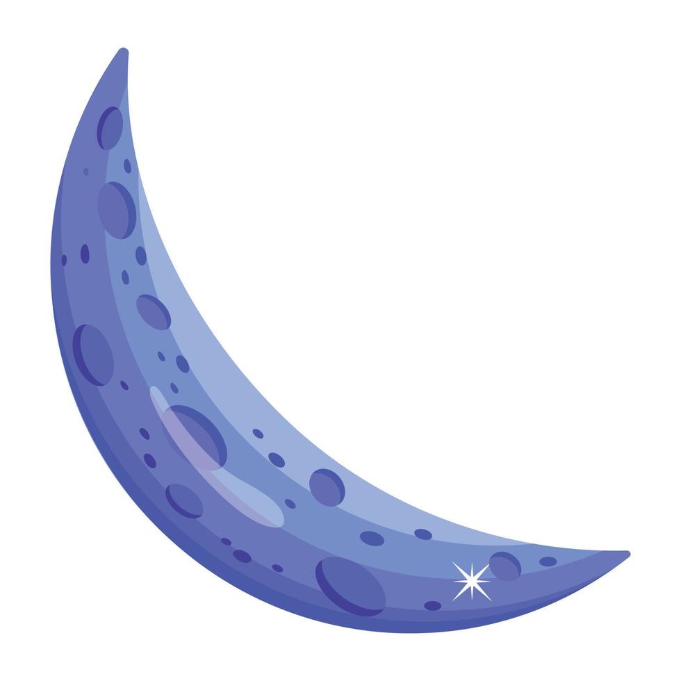 Trendy Moon Phase vector